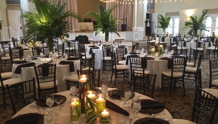 Ballroom at the St Petersburg Woman's Club in Florida